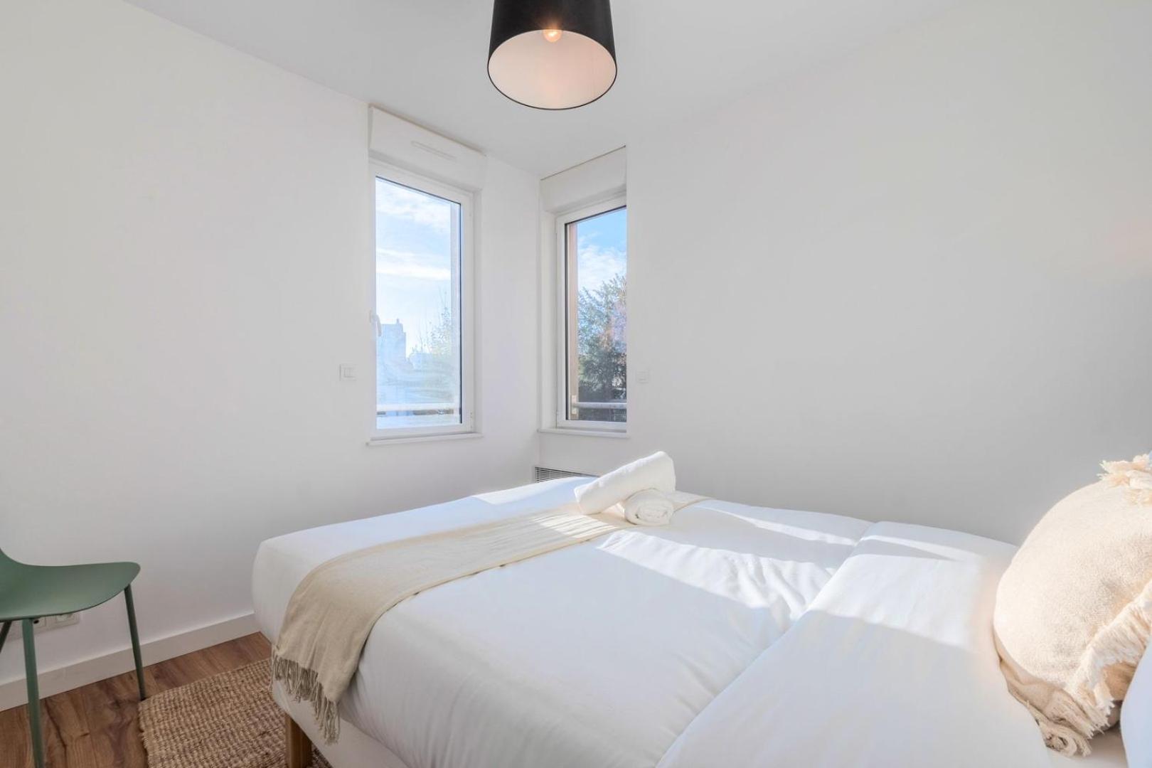 Modern, Quiet 3-Bedroom Apartment With Parking Marcq-en-Baroeul Ngoại thất bức ảnh
