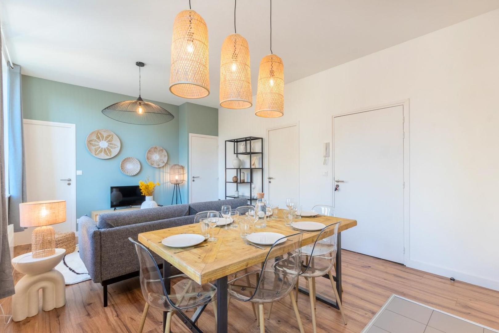 Modern, Quiet 3-Bedroom Apartment With Parking Marcq-en-Baroeul Ngoại thất bức ảnh