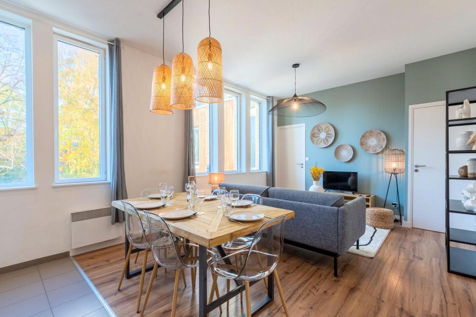 Modern, Quiet 3-Bedroom Apartment With Parking Marcq-en-Baroeul Ngoại thất bức ảnh